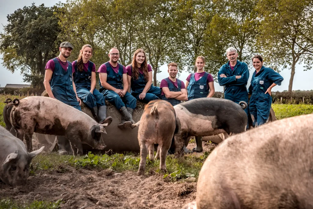 Medewerkers boerderij